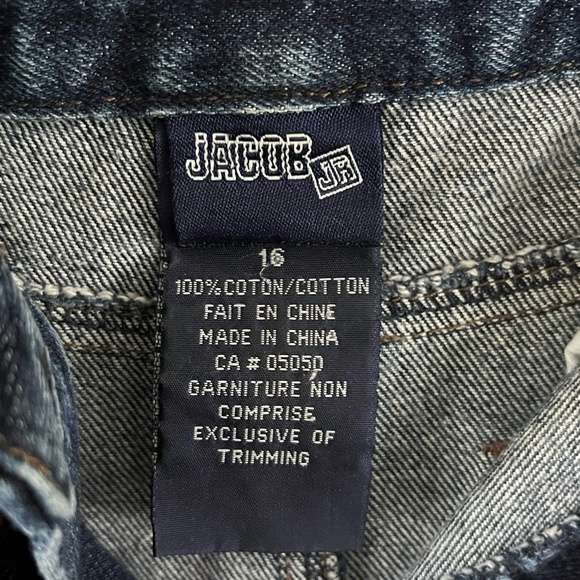 Jacob Jr long Jean skirt - junior size 16 fits adult - Picture 6 of 7